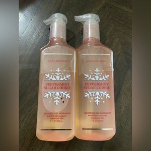Set of Two Peppermint Sugar Cookie Hand Soaps